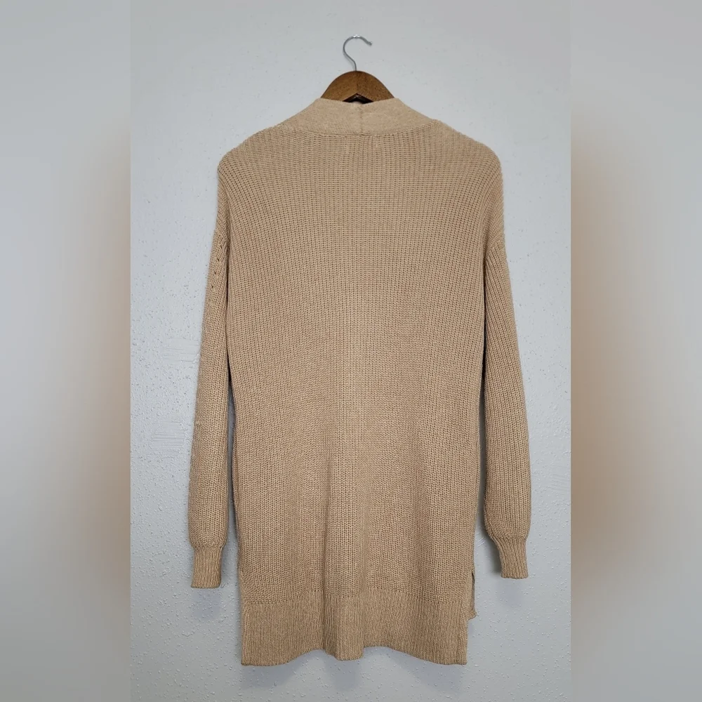 Universal Thread Beige Open-Front Knit Cardigan - Picture 5 of 5